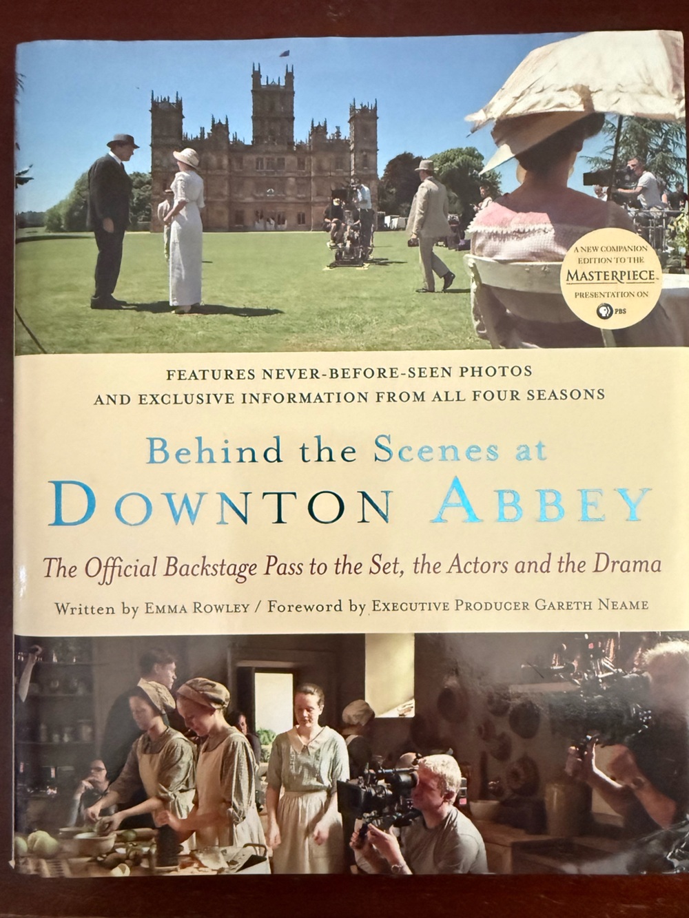 Behind the Scenes at Downton Abbey - Hardcover Book